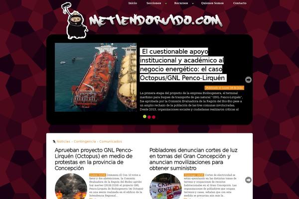 metiendoruido.com site used Amazorize