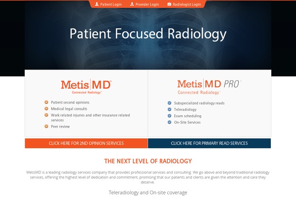 metismd.com site used Metismd