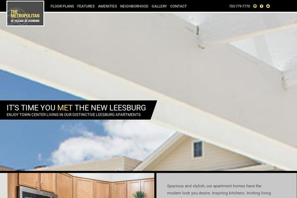 metleesburg.com site used Metropolitan-redesign