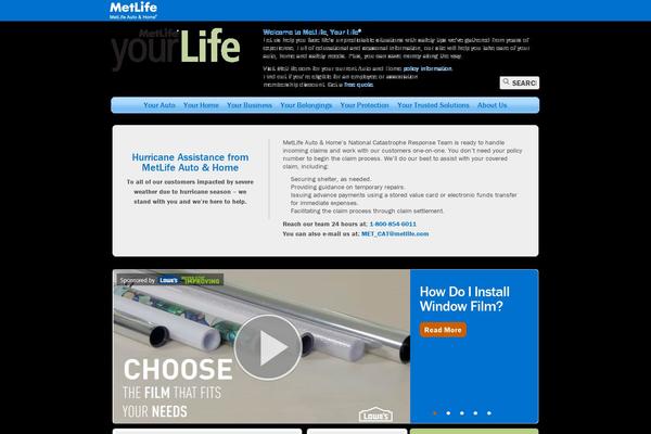 metlifeyourlife.com site used Metlifeyourlife