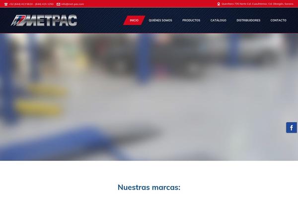 metpac.com.mx site used Metpac