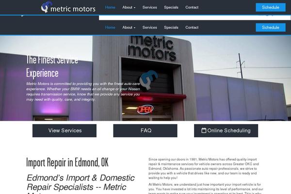 metricmotors.com site used Monza