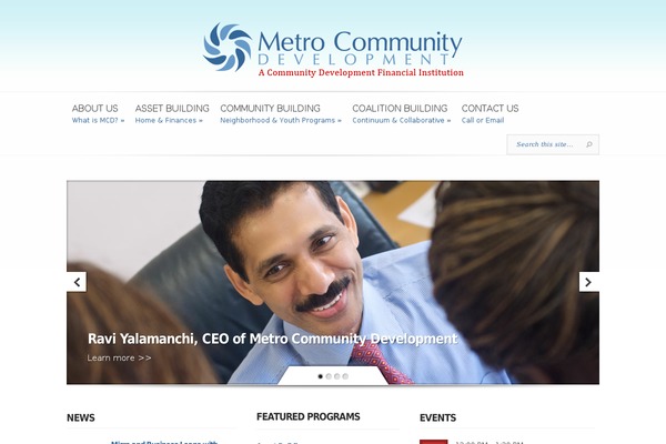 metro-community.org site used Metro-community