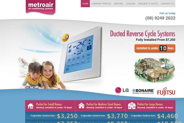 metroair.com.au site used Metroair