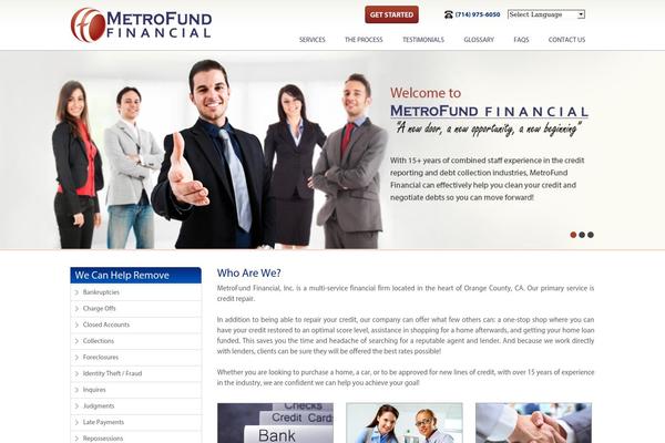 metrofundfinancial.com site used Metrofund