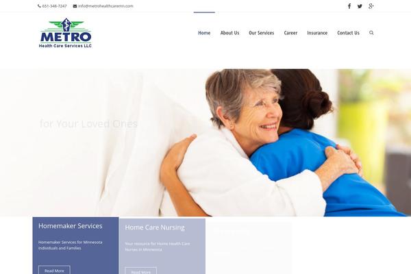 iMedica theme site design template sample