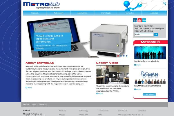 metrolab.com site used Metrolab