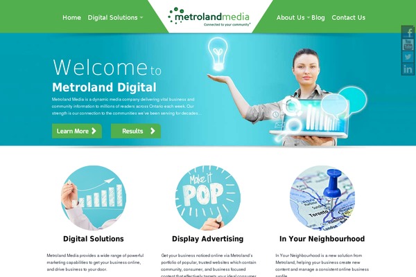 metrolanddigital.com site used Metroland