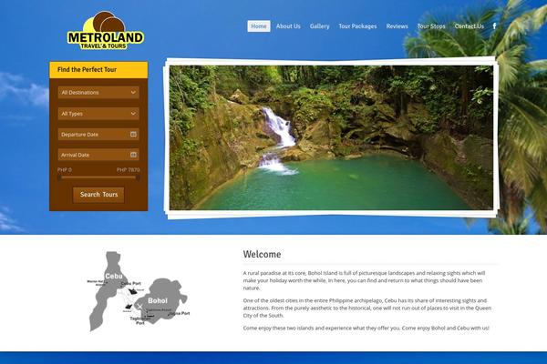 metrolandtours.com site used Metrolandtours