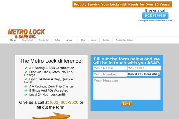 metrolockandsafe.com site used Ews-theme