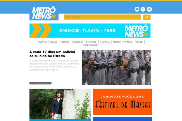 metronews theme websites examples