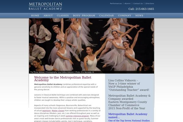 metropolitanballetacademy.com site used Met