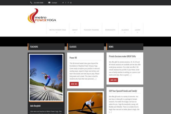 Fit Wp theme site design template sample