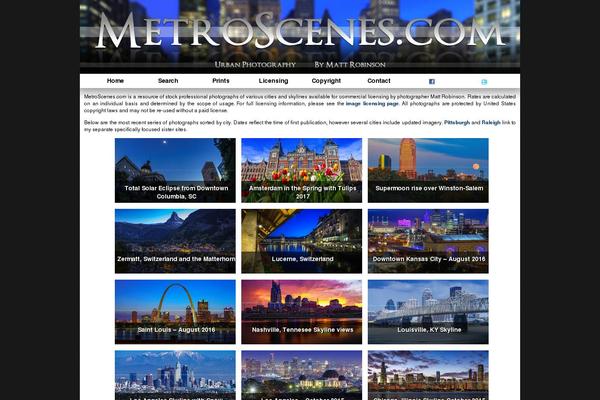 metroscenes.com site used Metroscenes