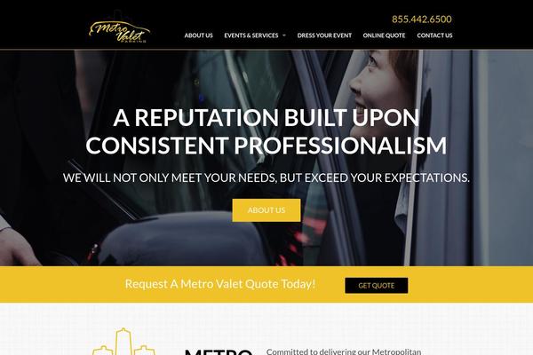 metrovaletparking.com site used Metro-valet