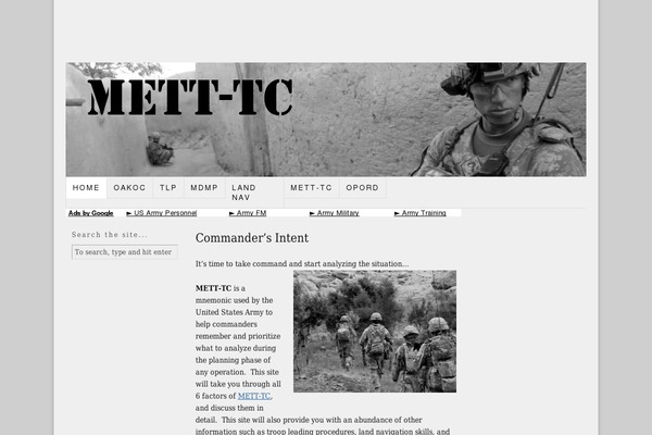 Thesis 1.8 theme site design template sample