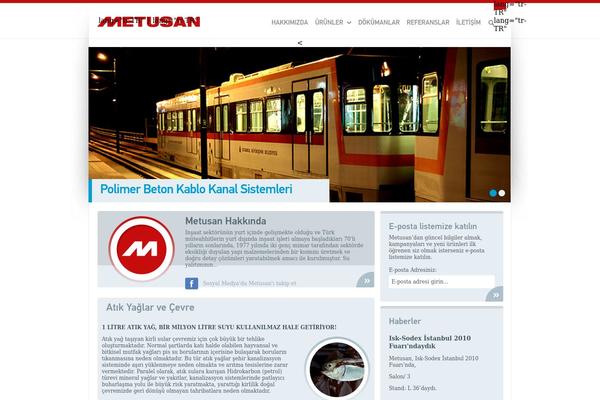 metusan.com site used Metusan