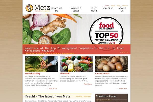 metzculinary.com site used Metz-theme