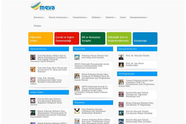 mevapdm.com site used Meva-tema