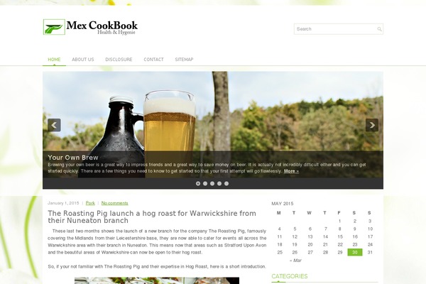 mexcookbook.com site used Mexcookbook
