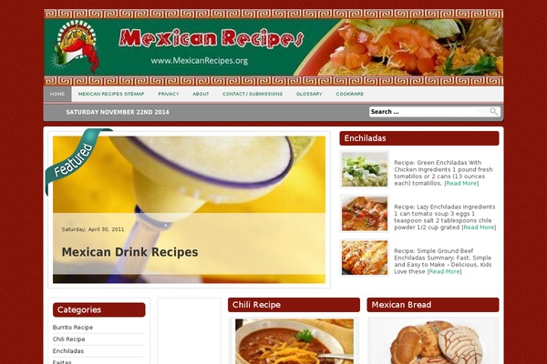 mexicanrecipes.org site used Antisnews