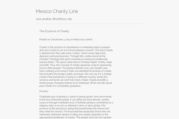 mexico-child-link.org site used Shamatha