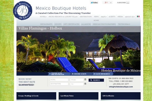 mexicoboutiquehotels.com site used Hbm