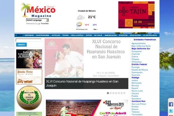 mexicotravelmagazine.com.mx site used Mtmv3v1