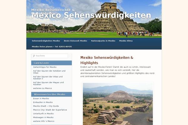 mexiko-sehenswuerdigkeiten.com site used Mexico-twentyeleven