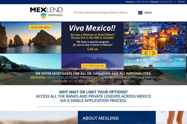 mexlend.com site used Mexlend