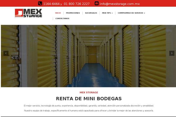 mexstorage.com.mx site used Renew