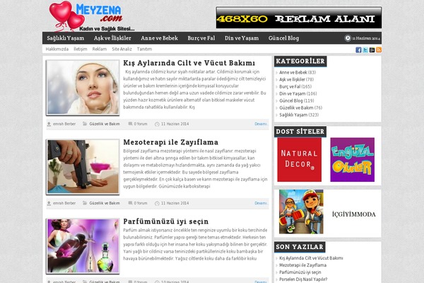 DarkNews theme site design template sample