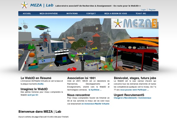 mezalab.org site used Customizrmezachild