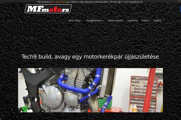mfmotors.hu site used Nimble