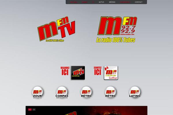 mfmtv.tv site used Music-musicians-theme-facebook-app