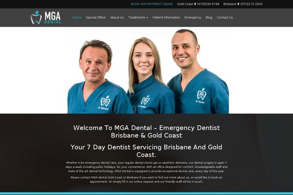 mgadental.com.au site used Mga