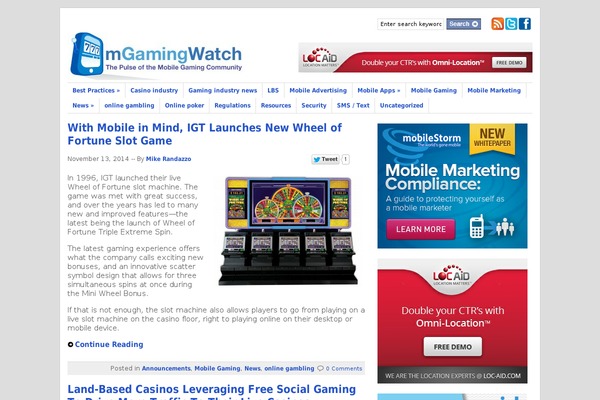 mgamingwatch.com site used Newsflash