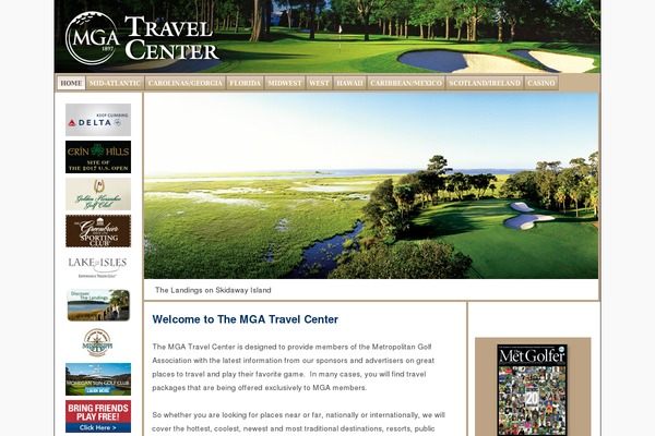 mgatravelcenter.com site used Mgatravel