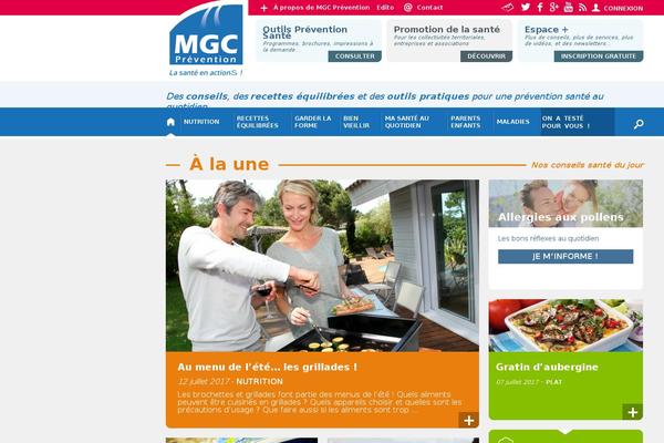 mgc-prevention.fr site used Prevention-2023