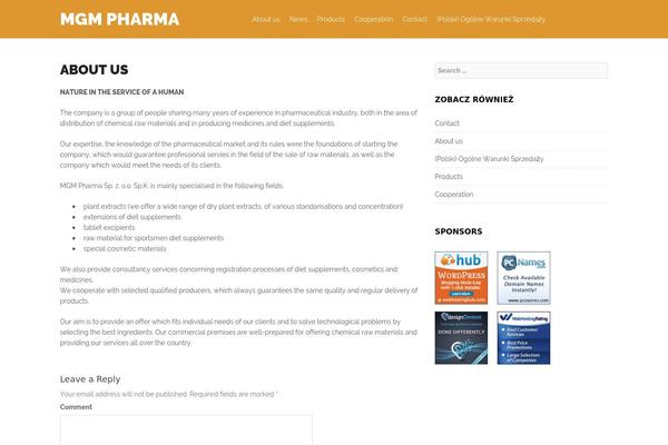Xerxes theme site design template sample