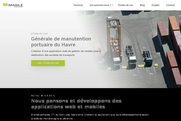 mh-communication.fr site used Wp-starter