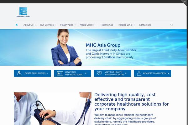 Doctery theme site design template sample