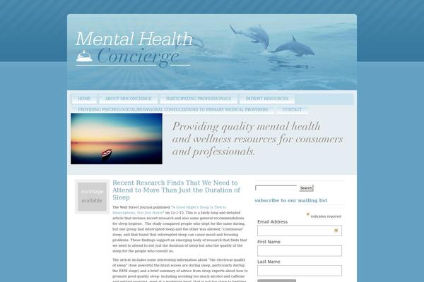 mhconcierge.com site used Bluemist