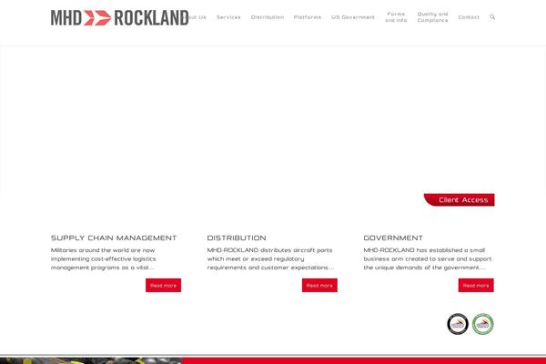 Enfold theme site design template sample