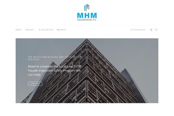 Rhythm theme site design template sample