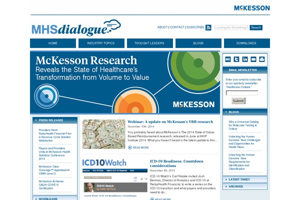 mhsdialog.com site used Elemag