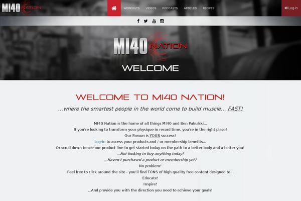 mi40nation.com site used Mi40nationbpak