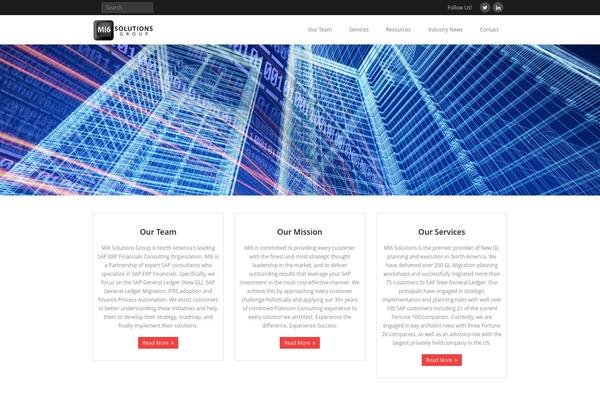 Minamaze theme site design template sample