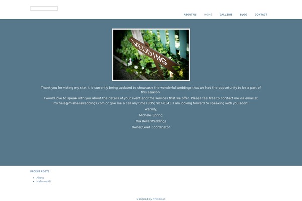 Photocrati theme site design template sample