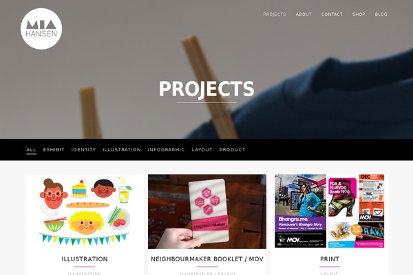 Story theme site design template sample